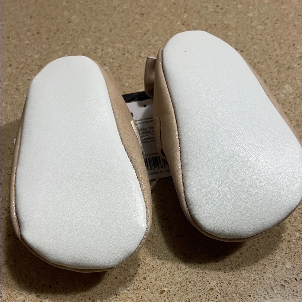 Carter's Beige Baby Walker Shoes